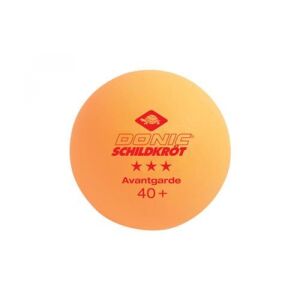 Donic Schildkröt Donic-Schildkröt - TT-Ball 3-Stern AVANTGARDE POLY 40+, mixed 3 white/ 3orange