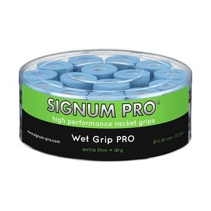 Signum Pro Overgrip Wet Pro 0.45mm blau 30er Box