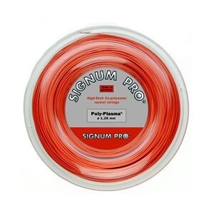 Signum Pro Tennissaite Poly Plasma (Haltbarkeit) orange 100m Rolle