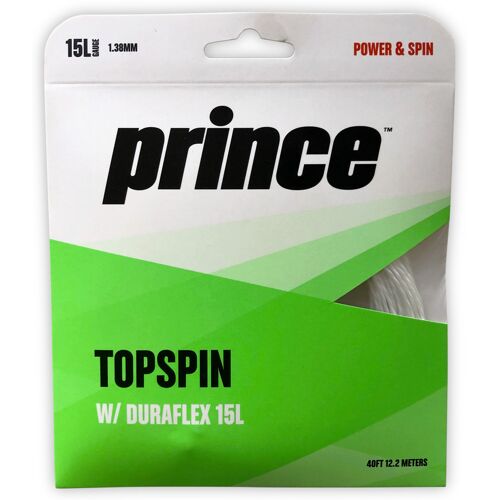 Prince Tennissaiten Prince Topspin Duraflex – Blanc