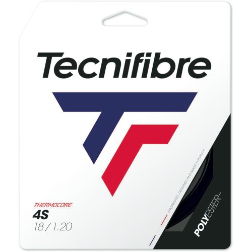 Tecnifibre Tennissaiten Tecnifibre 4S 12 m – Noir