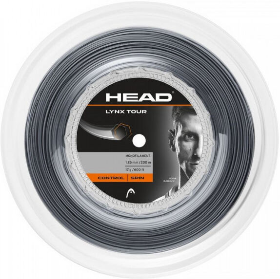 Tennis-Saiten Head LYNX TOUR (200 m) - grey