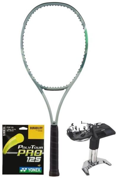 Tennisschläger Yonex Percept 100D (305g) + Besaitung + Serviceleistung