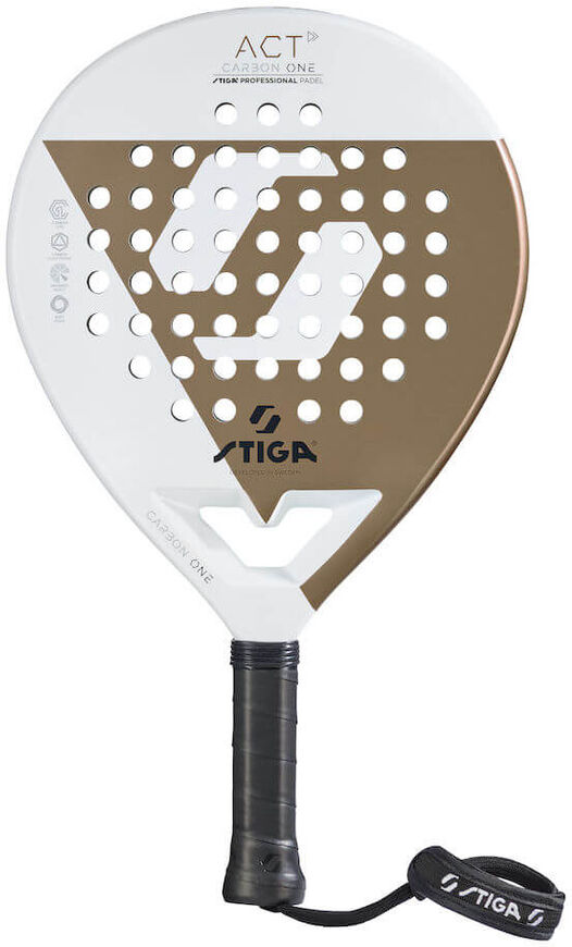 Stiga ACT White Bronze Woman Padelschläger - One Size - female