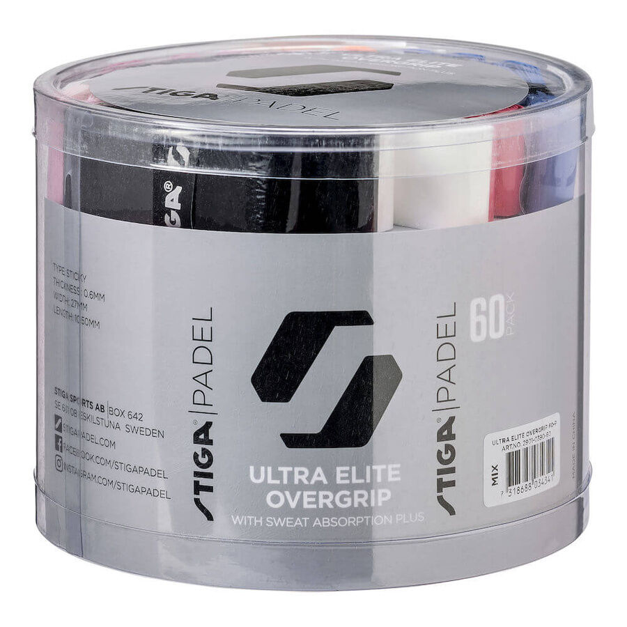 Stiga Ultra Elite Mix 60-pack Overgrip - One Size - unisex