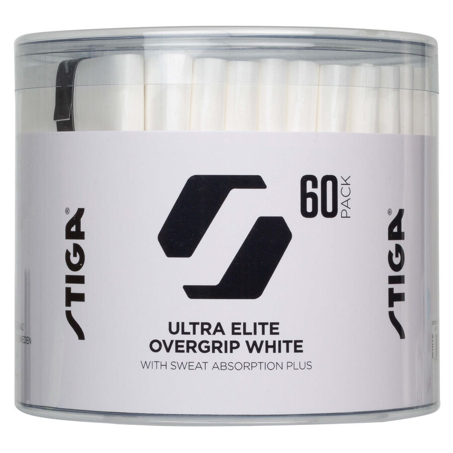 Stiga Ultra Elite White 60-pack Overgrip - One Size - unisex
