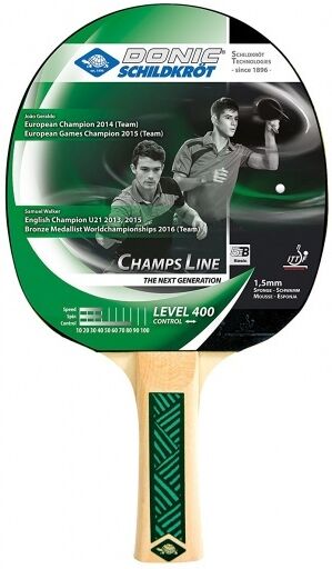 Donic Schildkröt Tischtennisschläger Champs Linie 400 schwarz