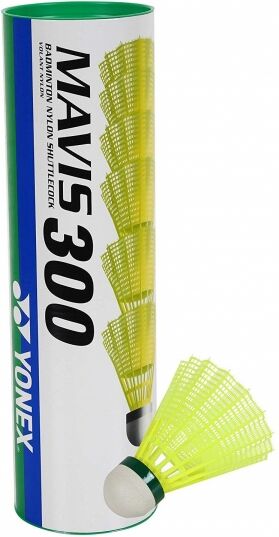 Yonex badminton Shuttles Mavis 300mittelgelb 6 Stück