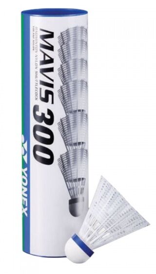 Yonex badminton Shuttles Mavis 300mittel weiß 6 Stück