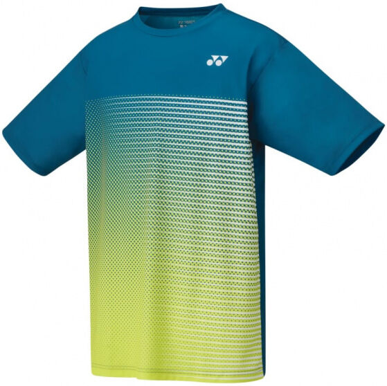 Yonex tennishemd TournHerren Polyester blau/gelb Größe M