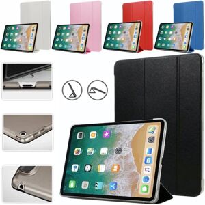 1SWEDEN Alle modeller iPad cover cover beskyttelse tri-fold plast hvid - Hvid Ipad Pro 12.9 2022/2021/2020/2018