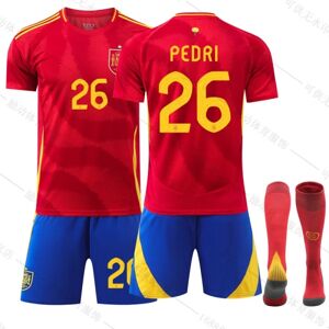 Gos- 2024 Spanien HJEMME EM fodboldtrøje 26 PEDRI-WELLNGS 26 PEDRI 22