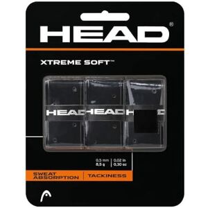 HEAD Unisex Adult Xtremesoft Grip Tape, Black, One Size, black