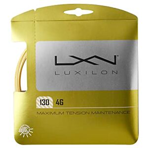 Luxilon Wilson  Unisex Tennissaite, 4G, 12,2 Meter, Gold, 1,30 mm, WRZ997112