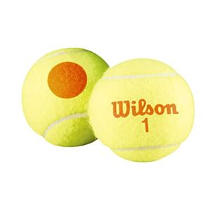 Wilson Tennisbälle Starter Orange für Kinder, gelb/orange, 3er Pack, WRT137300