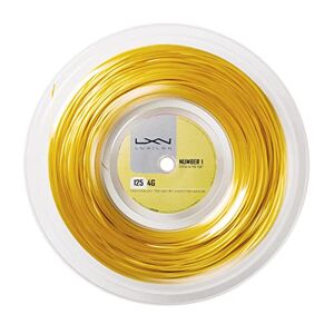 Luxilon Wilson  Unisex Tennissaite 4G, gold, 200 Meter Rolle, 1,25 mm, WRZ990141