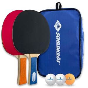 Donic-Schildkröt 788602 Hobby Table Tennis Set for 2 Players / 2 Bats / 3 Balls / in Carry Bag