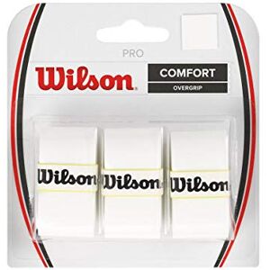 Wilson Unisex Griffband Pro Overgrip, weiß, 3 Stück, WRZ4014WH