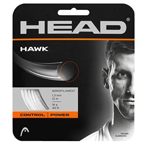 HEAD Unisex-Erwachsene Hawk Set Tennis-Saite, White, 17