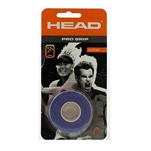 HEAD Overgrip Pro Grip mit 3 fixierungsbändern, blau, One Size, 285702-bl