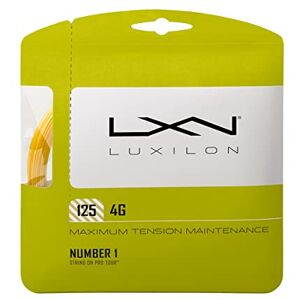 Luxilon Wilson  Unisex Tennissaite 4G, gold, 12,2 Meter, 1,25 mm, WRZ997110