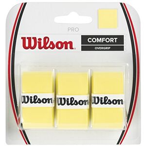 Wilson Unisex Griffband Pro Overgrip, gelb, 3 Stück, WRZ4014YE