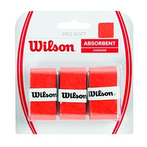 Wilson Pro Soft Overgrip Unisex Grip Tape, red