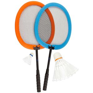 Get & Go badmintonsæt XXL orange og blå