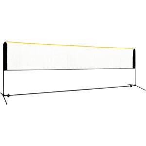 vidaXL justerbart badmintonnet 500x103x94-158 cm metal