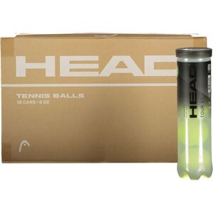 Head 4b Tour Xt Tennisbolde, 18 Rør Unisex Tennisketchere Og Udstyr Gul 18 Rør