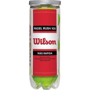 Wilson Rush 100 Padel Bolde, 3 Stk Unisex Tilbehør Og Udstyr Gul 3