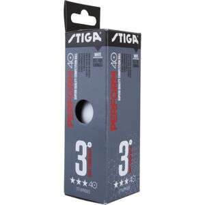 Stiga Perform 3 Star ABS x3 White