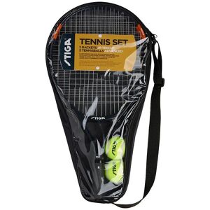 Tennissæt - Jr Tech 21/advanced - Sort - Stiga - Onesize - Tilbehør