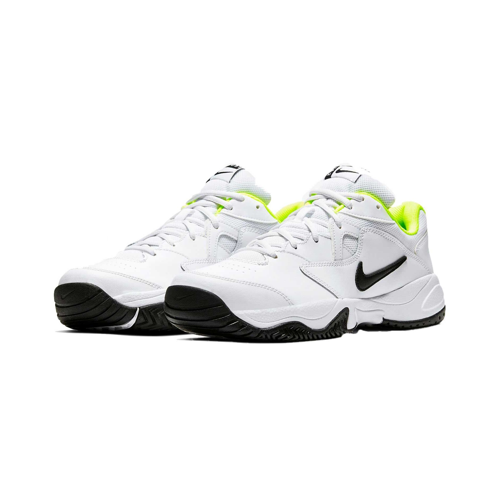 Nike Court Lite 2 Multicourt White/Black/Volt 45