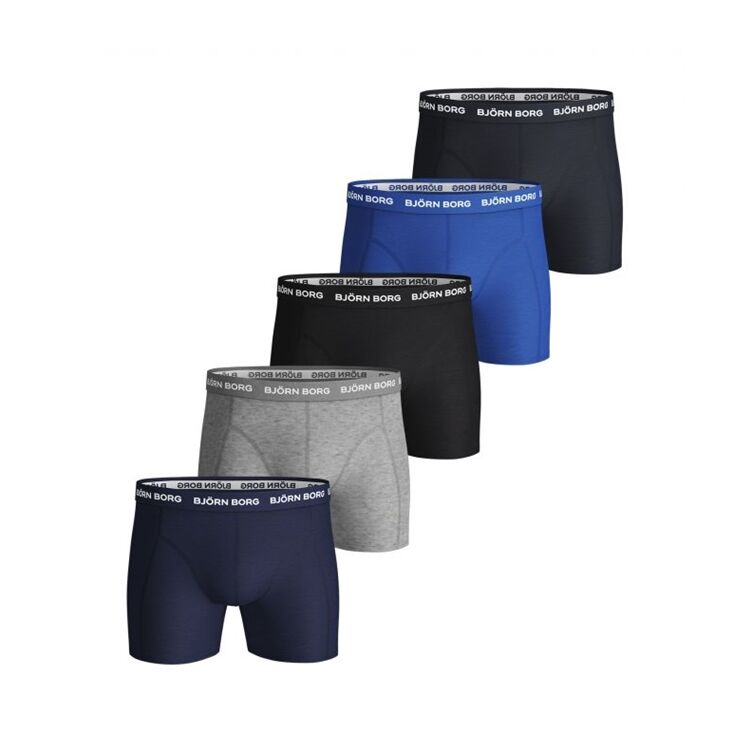 BjÃ¶rn Borg Sammy Shorts 5-Pack Blue Depths S