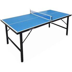 sweeek Mini mesa de ping pong de interior, azul, 150x75