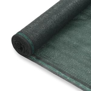 vidaXL Toldo para pista de tenis HDPE 1,2x50 m verde