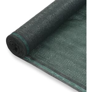 vidaXL Toldo para pista de tenis HDPE 1,8x25 m verde