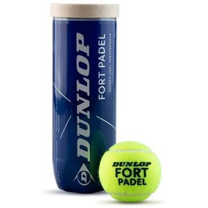 Bote de 3 Pelotas Dunlop Fort Padel