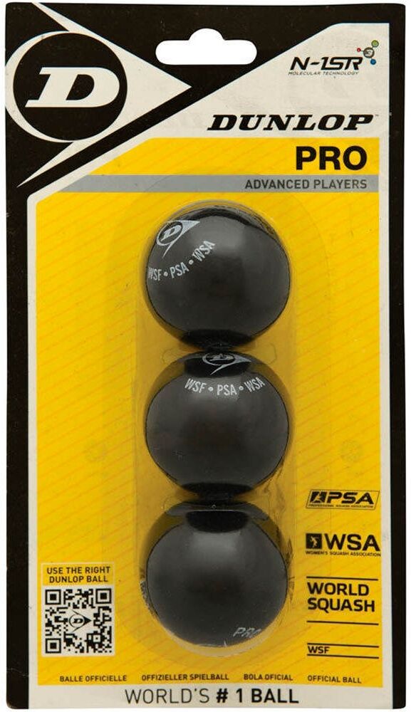 Dunlop pro x3 d pelotas squash  (UNICA)