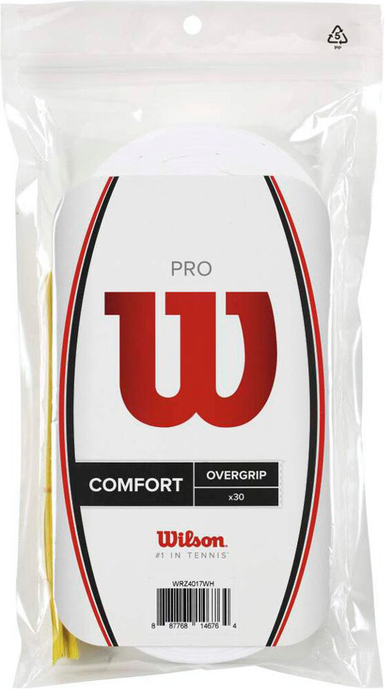 Wilson Overgrip tenis pro overgrip 30pk wh