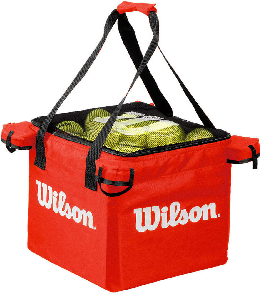 Wilson teaching cart red bag varios tenis Rojo (UNICA)