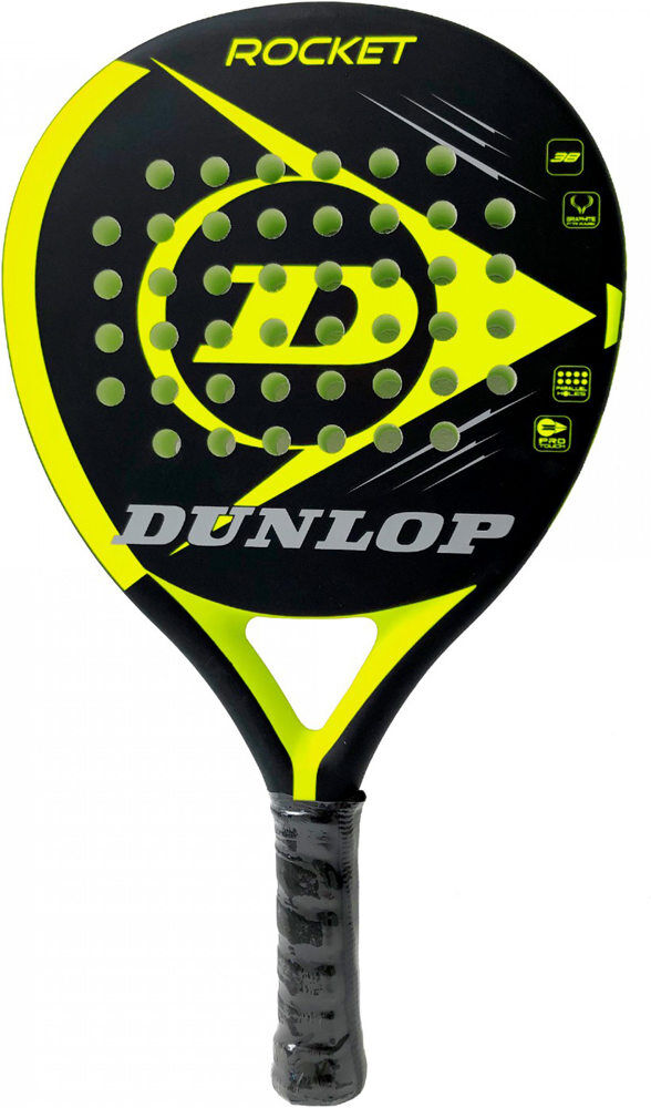 Dunlop rocket fs pala pádel adulto Amarillo (UNICA)