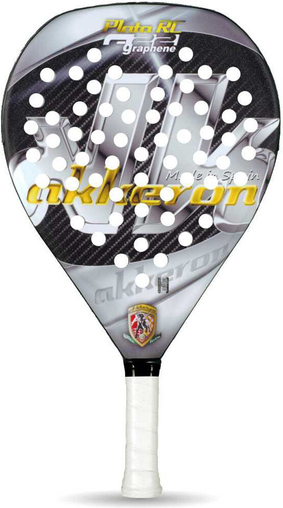 Akkeron plata rc pala pádel adulto Plata (UNICA)