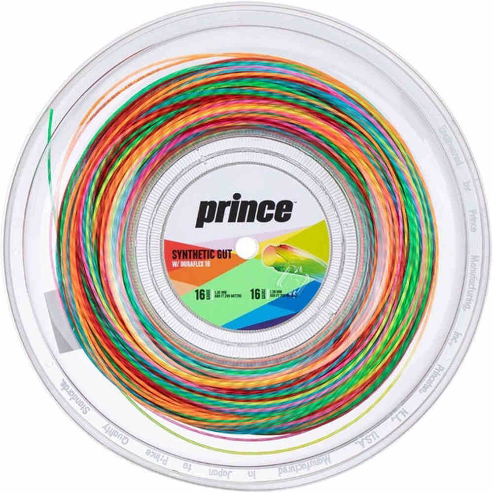 Prince syngut w/dura 16 200m- limited cordaje tenis  (UNICA)