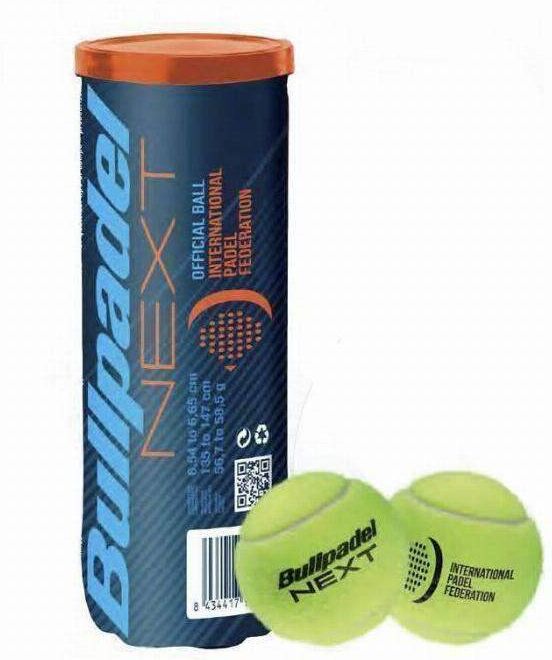 Bote de 3 Pelotas Bullpadel FIP Next