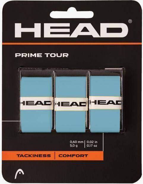 Overgrips Head Prime Tour Azul 3 Unidades