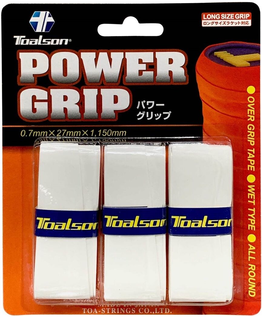 Toalson Power Grip 3-pack White