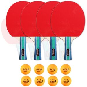 Ensemble de ping-pong - raquettes premium, balles 3 étoiles, étui de r