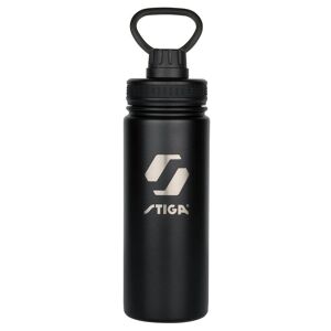 Stiga Water Bottle Steel Black - 550ML taille unique mixte